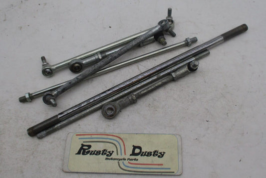 Mixed Lot of Harley Davidson Brake Shift Connecting Linkage Rods