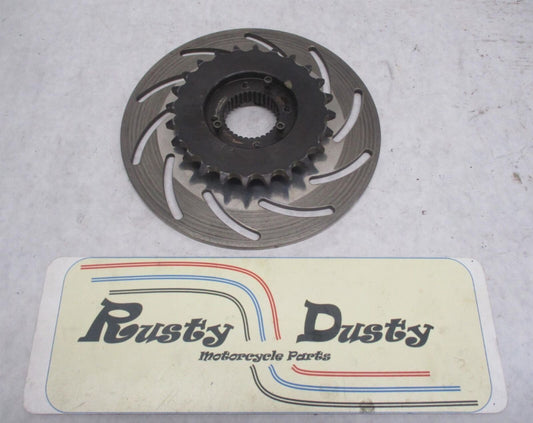 Harley Davidson 24T Tranmission Sprocket with Combined Rear Disc Brake Rotor