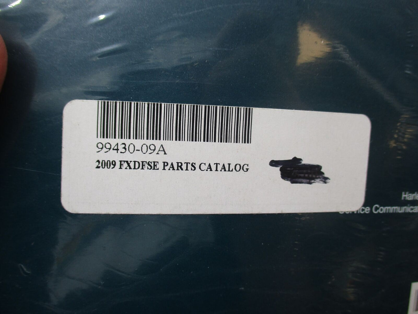 Harley Davidson Official Factory 2009 FXDFSE Parts Catalog 99430-09A