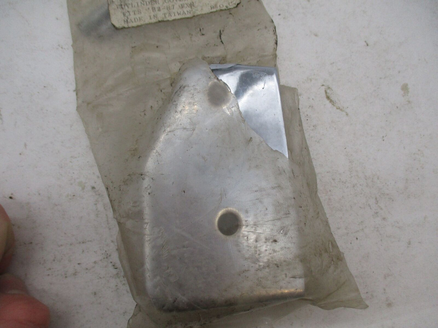 Harley Add On Accessories 82-87 FXR Chrome Rear Master Cylinder Cover 39-1151