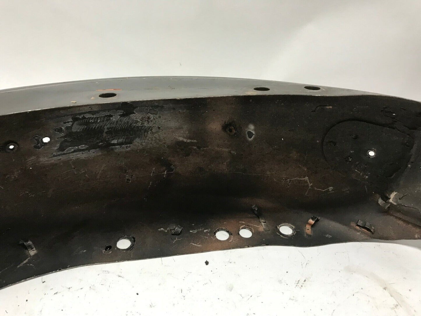 HARLEY-DAVIDSON 1000 IRONHEAD REAR BACK WHEEL FENDER MUD GUARD Black Bobbed 7"