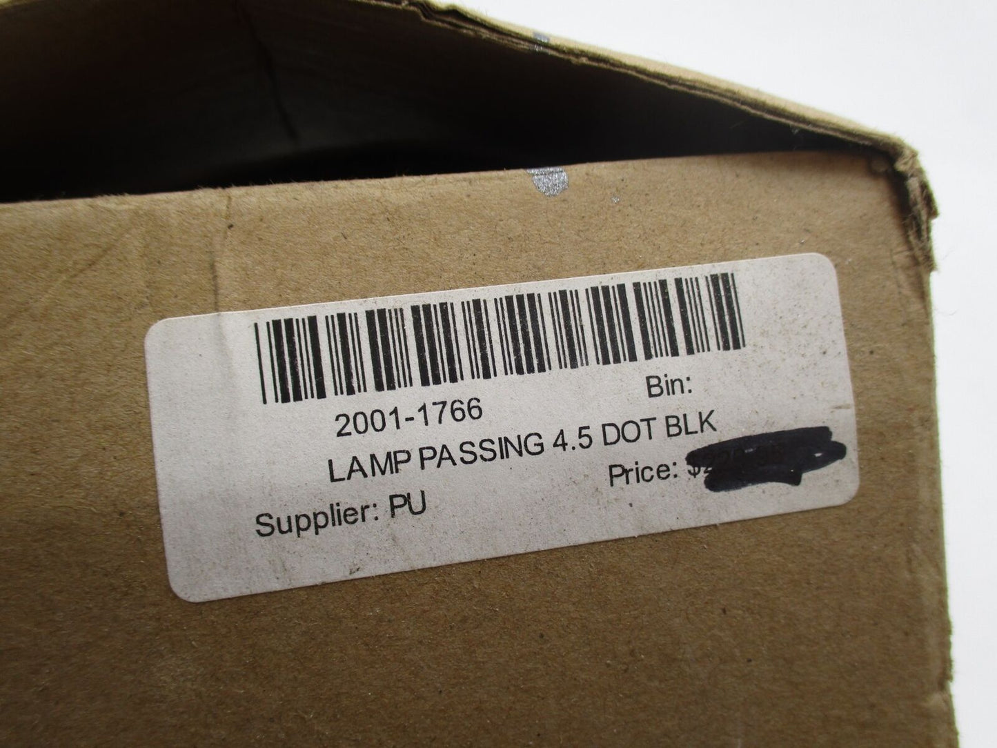 Harley Davidson Rivco 4.5" Black Passing White LED Lamp Set 2001-1766
