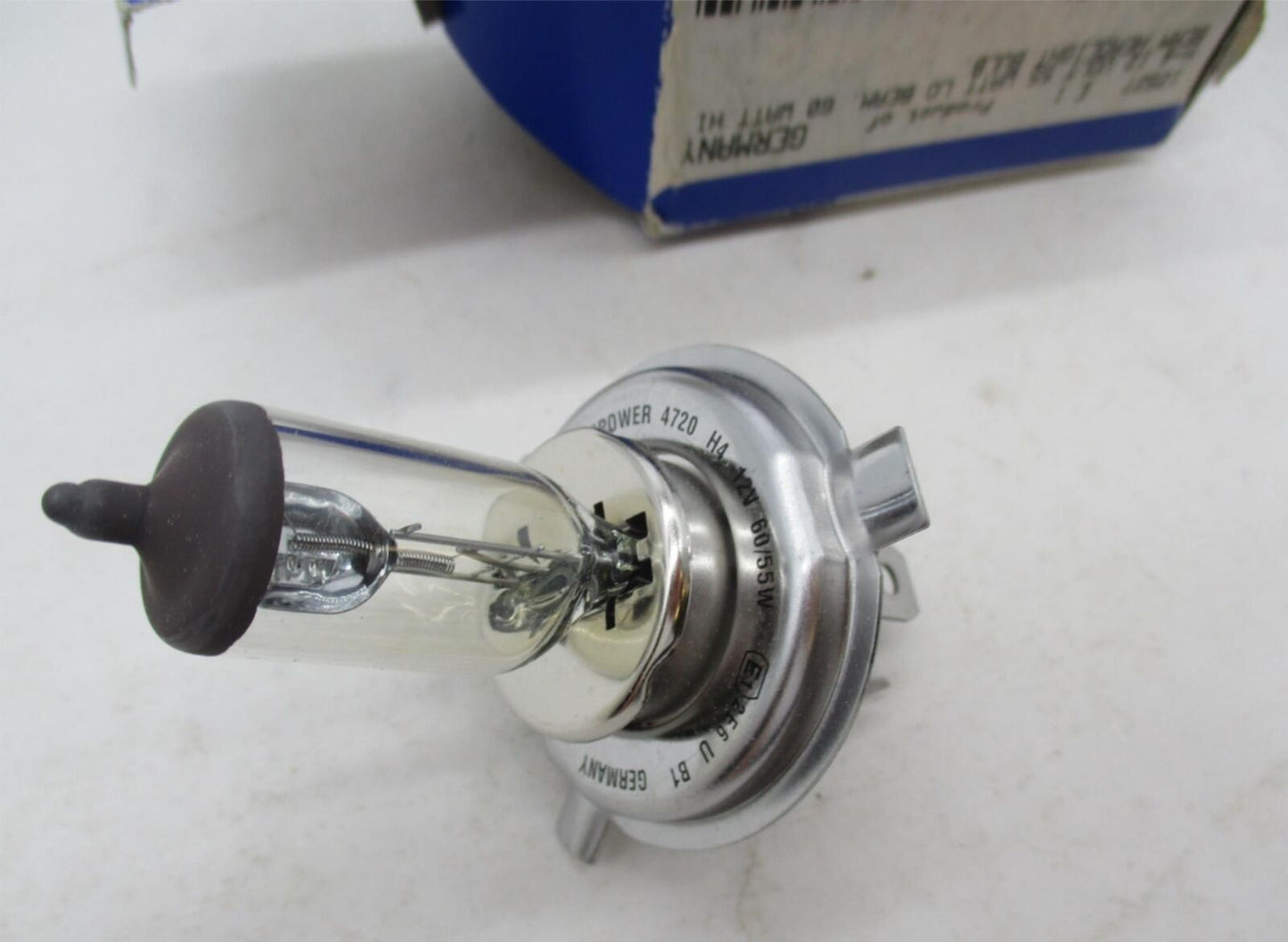 Motorcycle Candle Power Headlight Bulb 60W H4 12527 55 / 60 watt