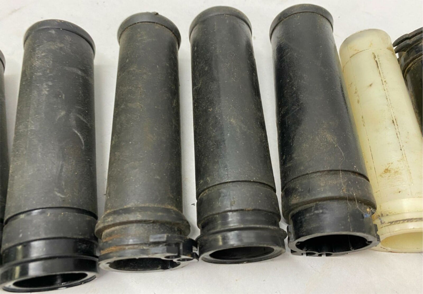 Large Lot of Stock OEM Harley Davidson Handlebar Grips Throttle Tubes