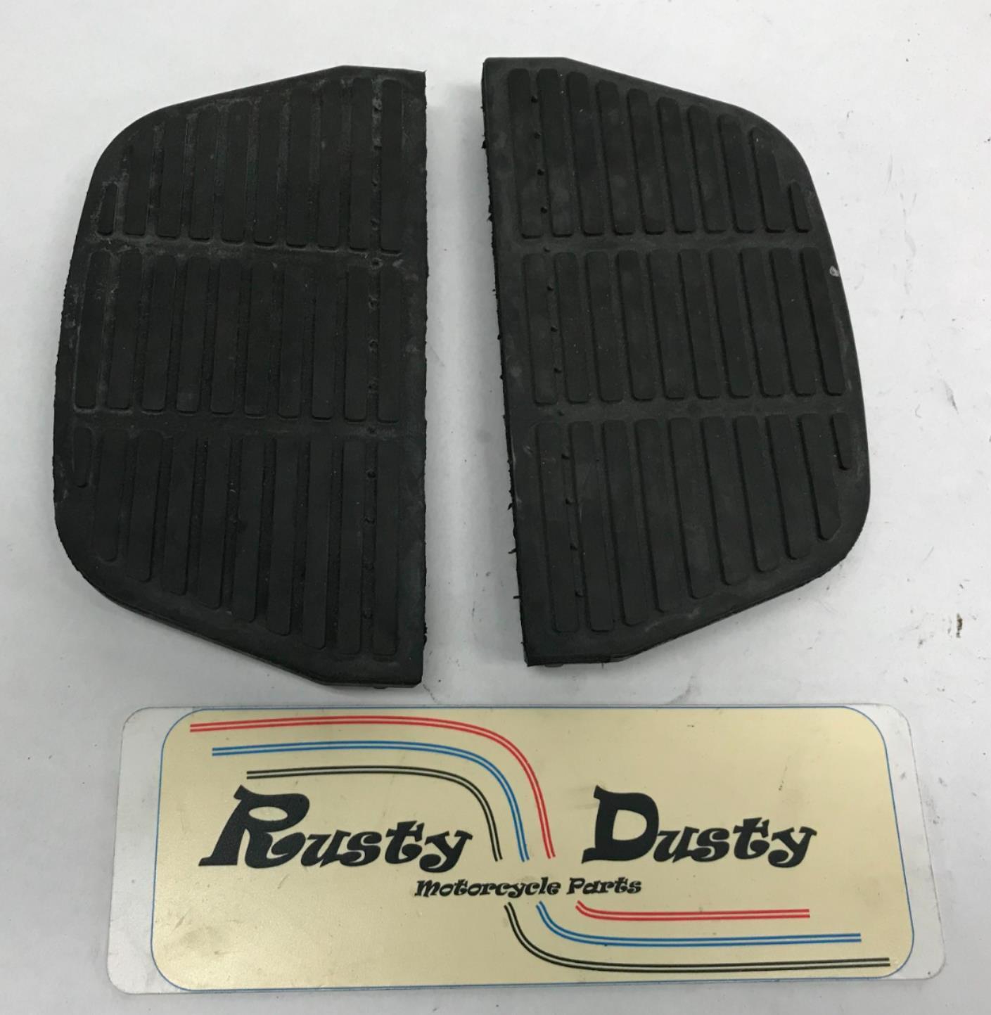 Harley Replacement Rubber Passenger Floorboard Pads