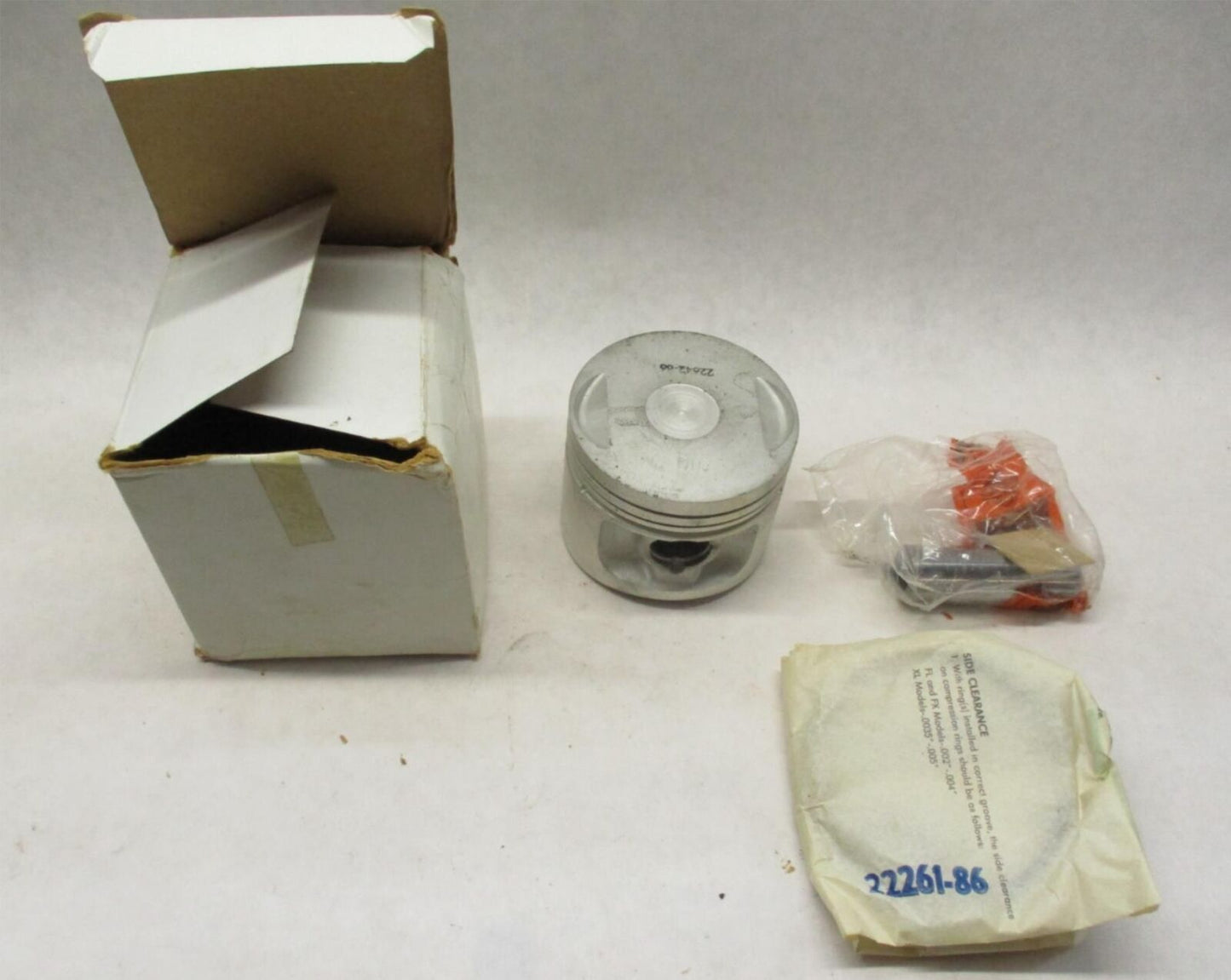 Harley Davidson NOS Genuine Piston Ring Pin Kit 22253-86