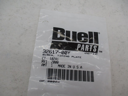 Lot of 4 Buell Harley Davidson Timing Plate Screws 32617-00Y