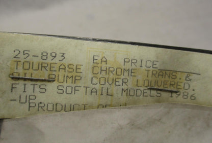Custom Chrome Trans & Oil Pump Cover Hose Louvered 25-893