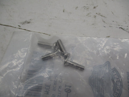 Lot of 4 Harley Davidson Genuine NOS Master Cylinder Cover Screws 94632-01