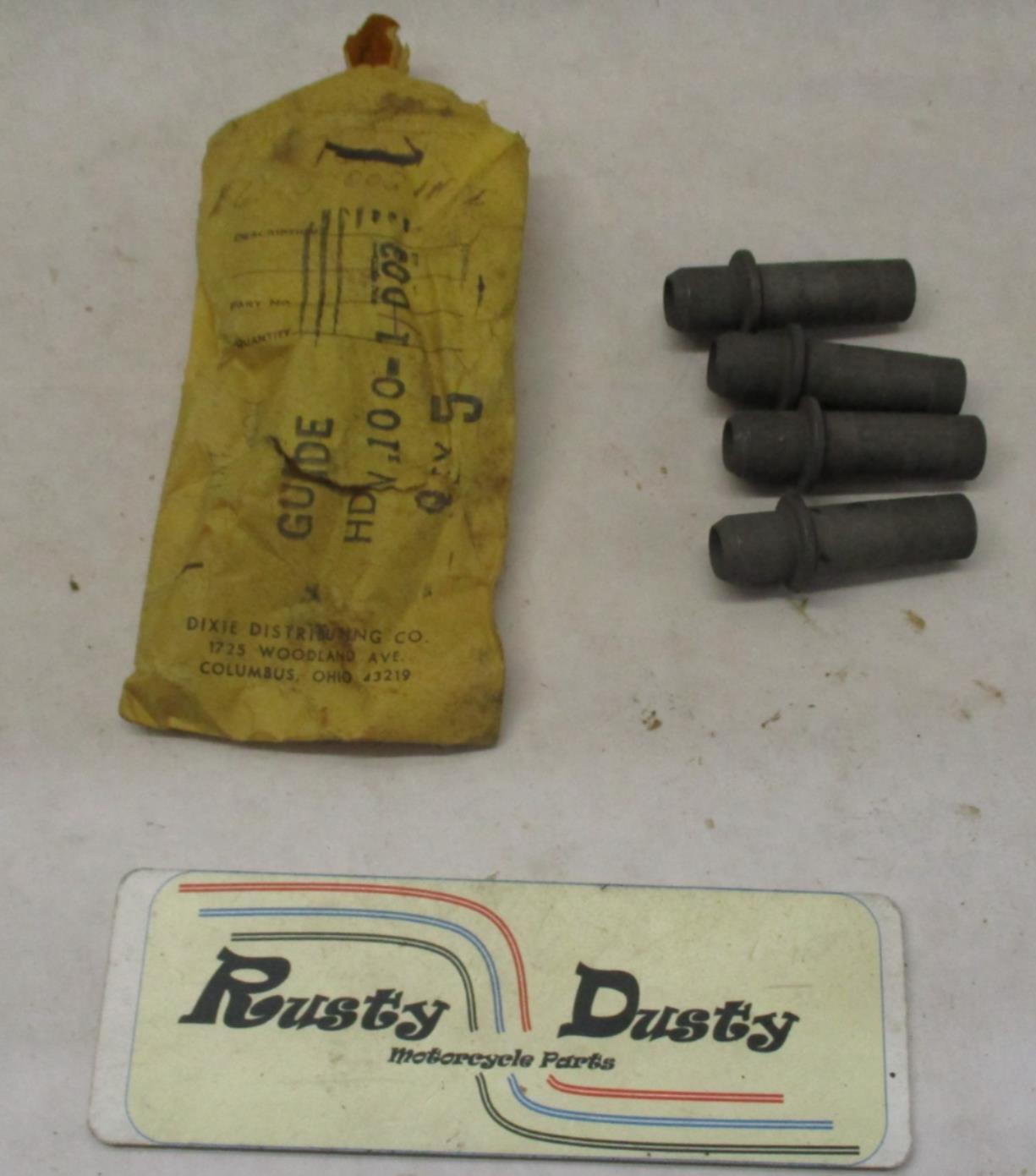Lot (4) Harley Davidson NOS Valve Guides HDV-100-1+.003