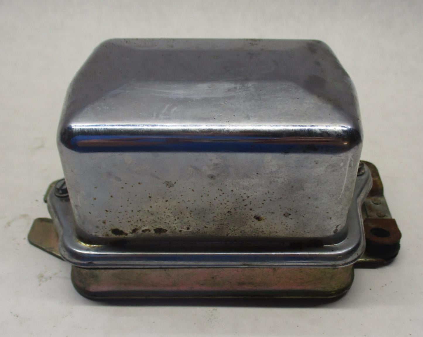 Harley Davidson Ironhead Sportster XLH XLCH Delco Remy Regulator w/ Chrome Cover