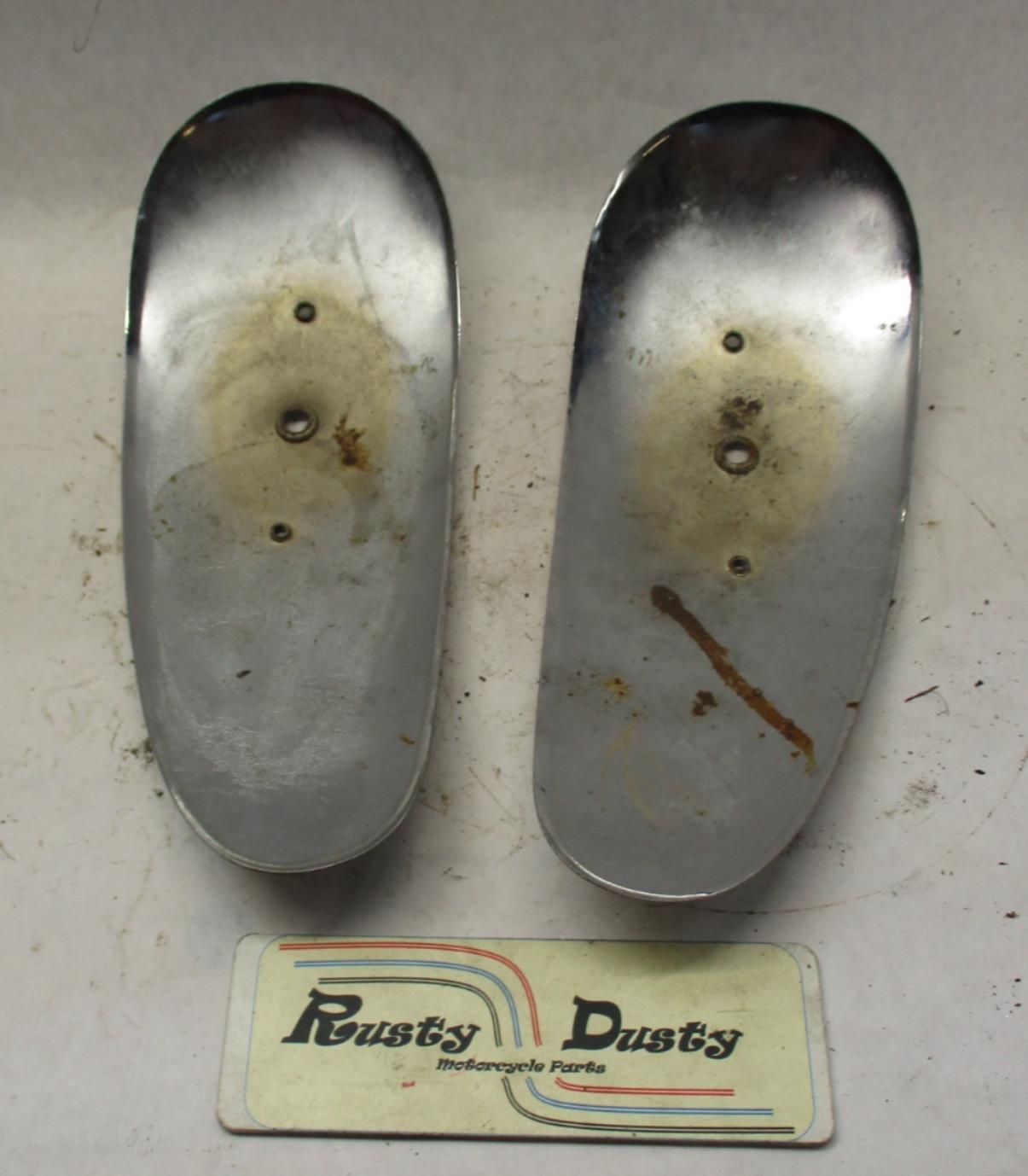 Harley Davidson Chrome Curved Cover Pair