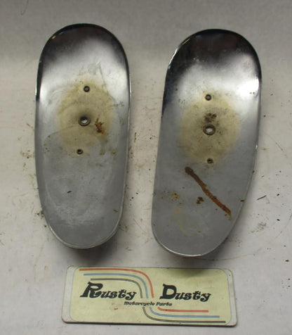 Harley Davidson Chrome Curved Cover Pair