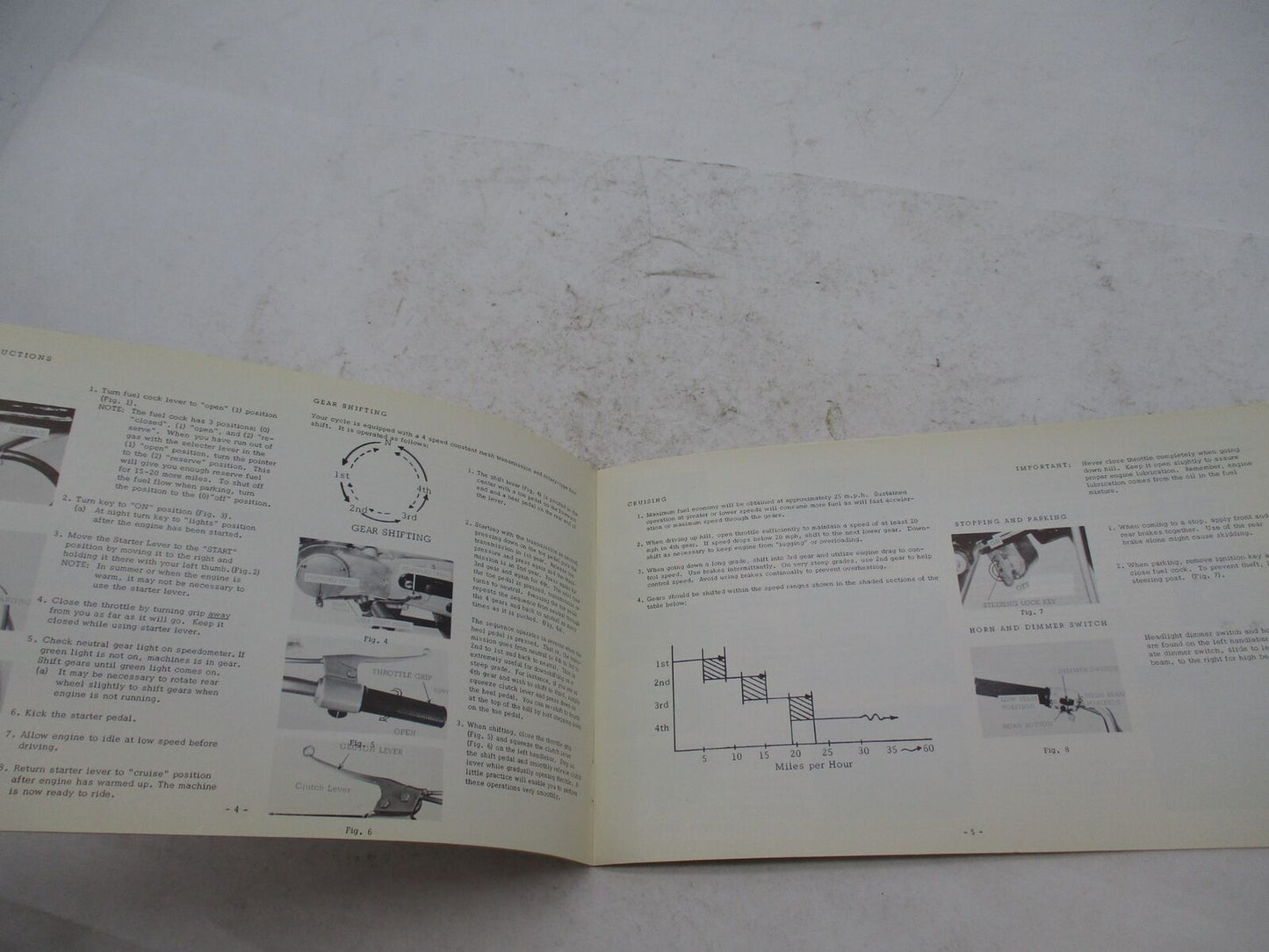 Vintage Original Bridgestone 90 by Rockford Owners Manual Handbook