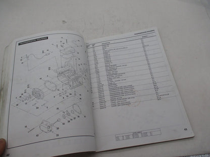 Harley Davidson Official Factory 2004 Softail Parts Catalog 99455-04