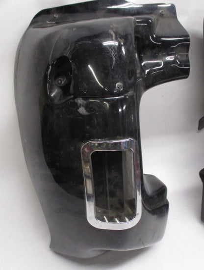 Harley Non-Vented Side Covers w/ modified Vents FLT, FLTR Tour & Road Glide