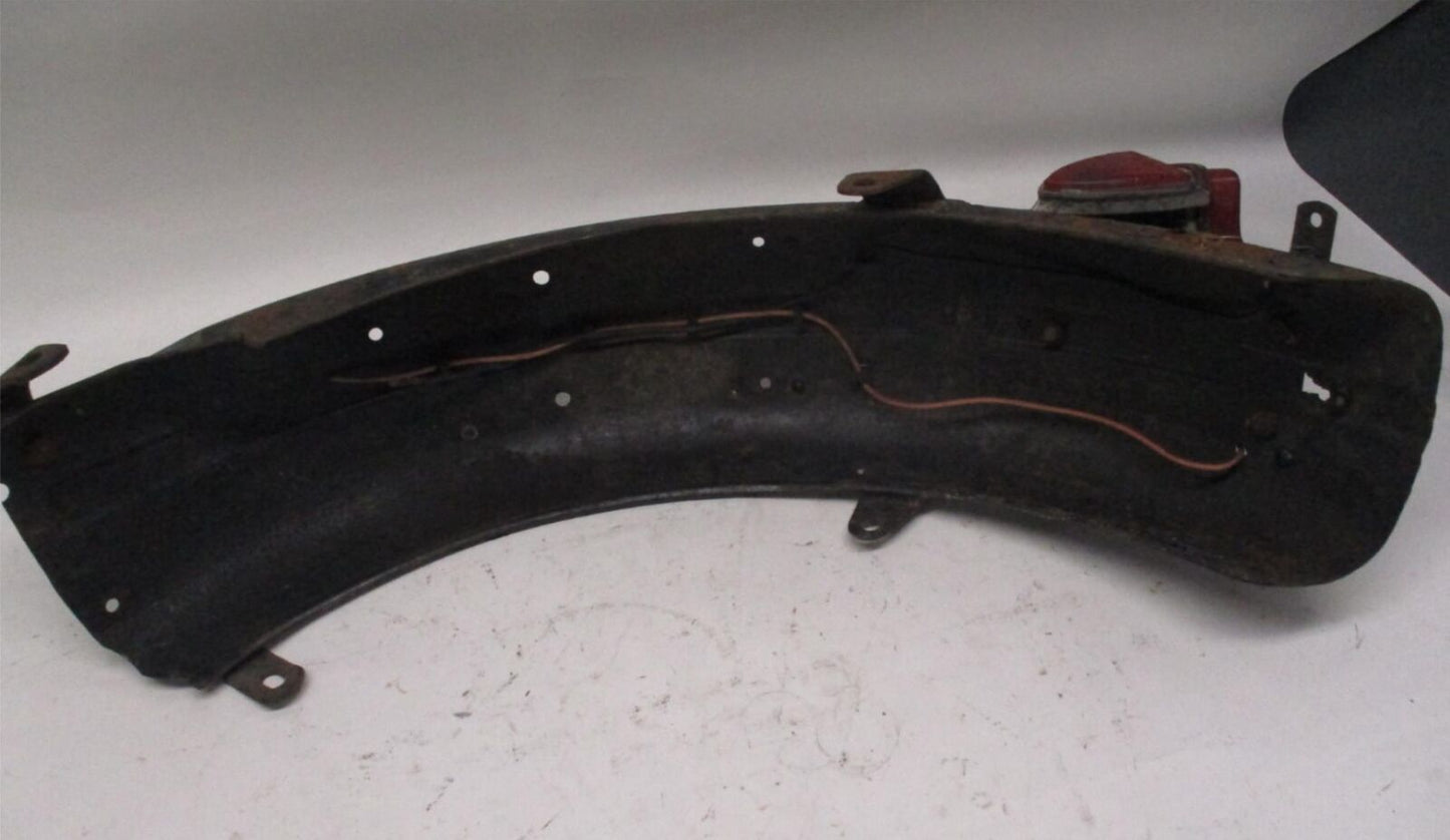 Triumph Rear Fender Blue w/ Lucas England Taillight 6"