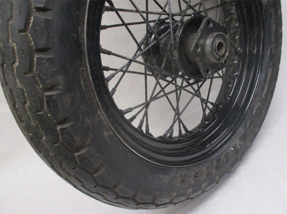 Harley Shovelhead Super Glide Rear Wheel Spoke w/ Tire 40981-73 3/4" Axle