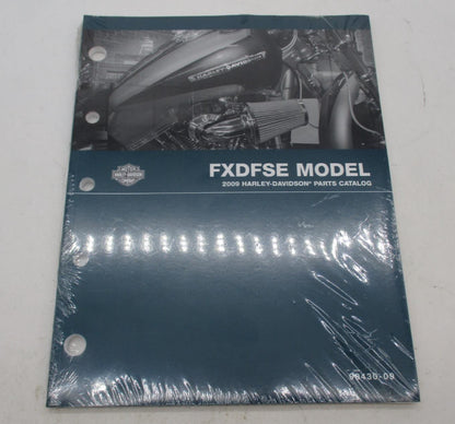 Harley Davidson Official Factory 2009 FXDFSE Model Parts Catalog 99430-09