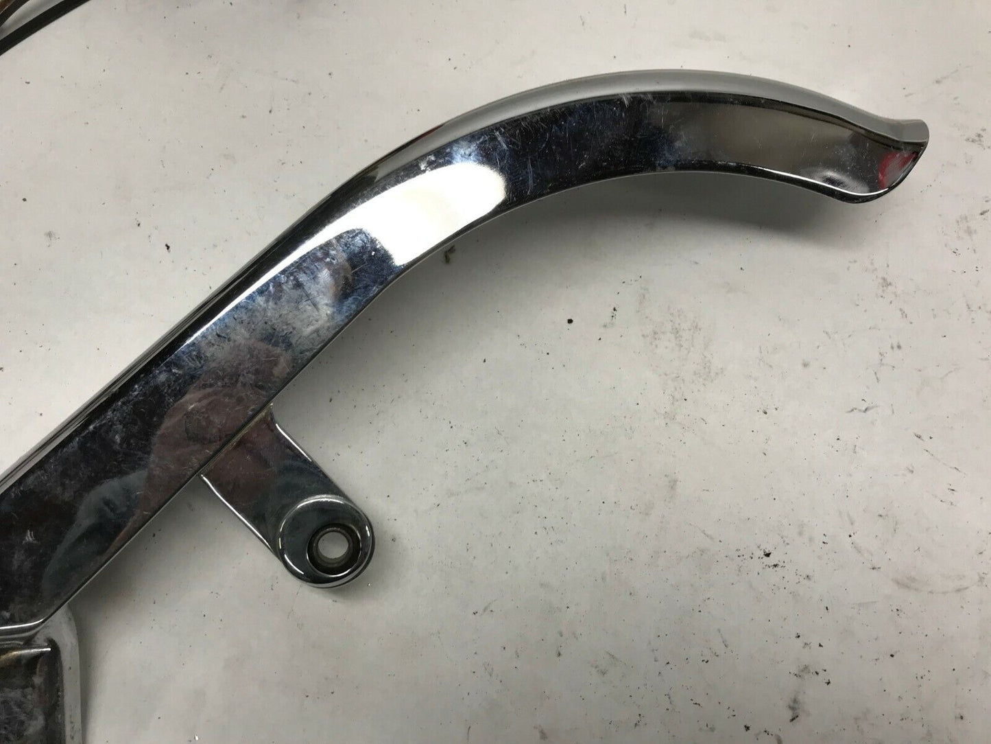 Harley Heritage Softail  Chrome Upper Belt Guard Short Shorty Nice