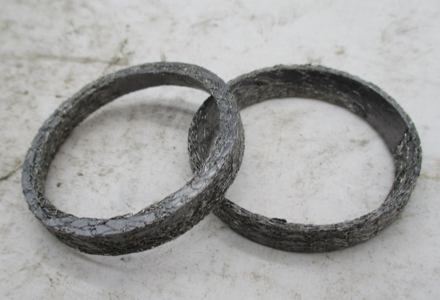 Set of 2 Harley Davidson Exhaust Header Gaskets 2"