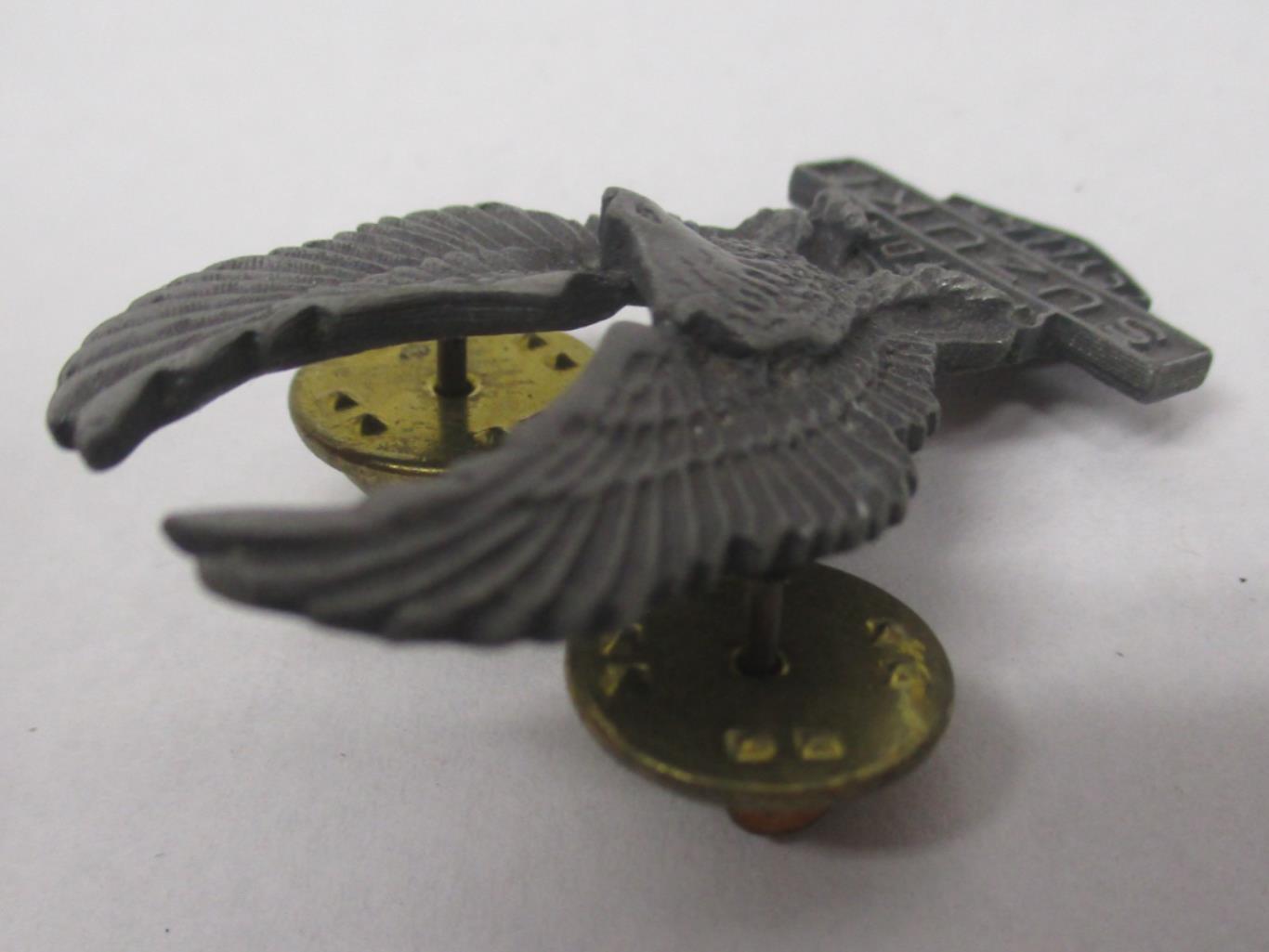 Suzuki Motorcycle Bike Chopper Cruiser Rider Vest Jacket Eagle Metal Pin