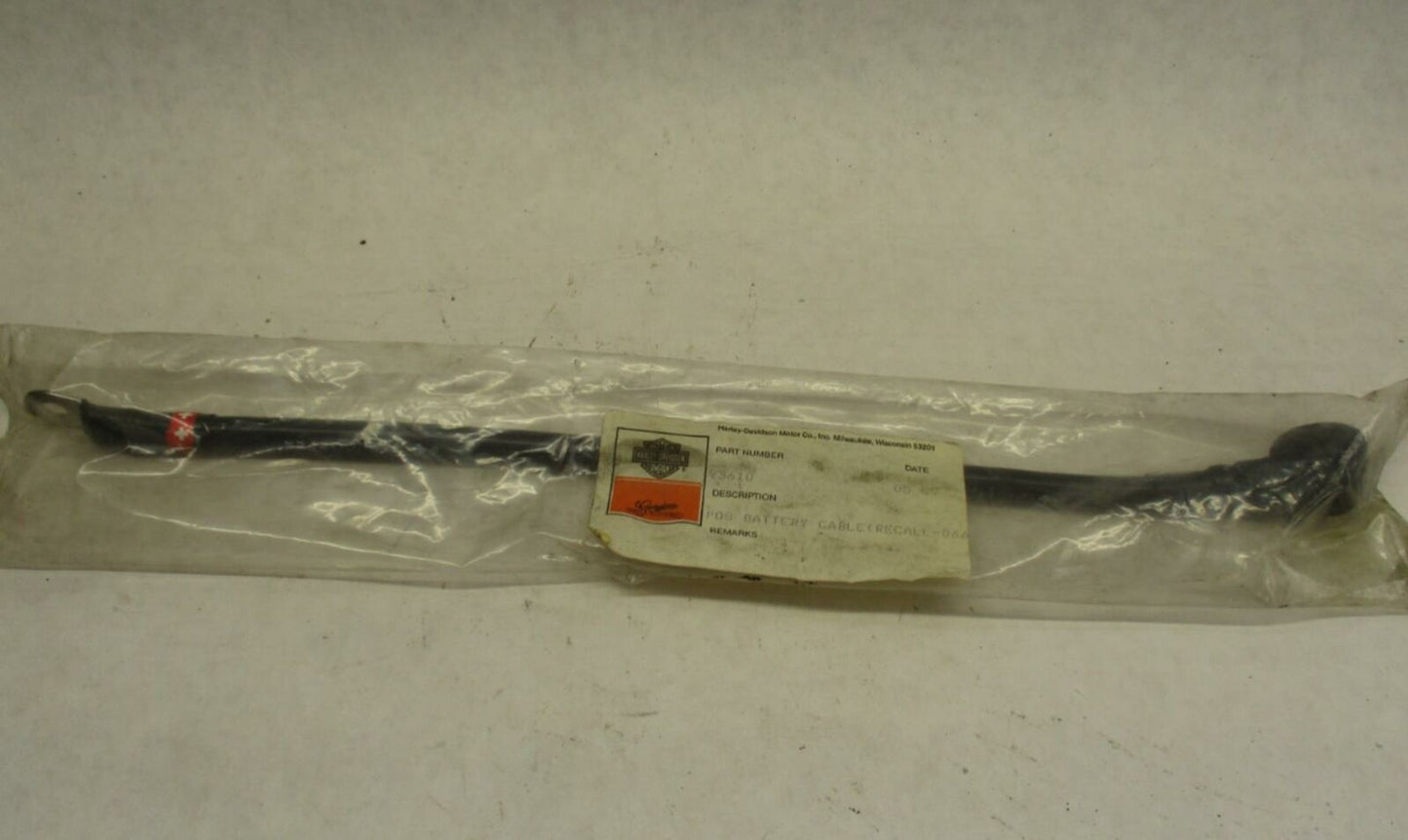 Harley Davidson Genuine Positive Battery Cable Recall Kit Code 066 93610