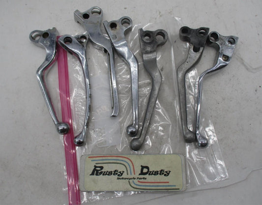 Mixed Lot of Harley Davidson Hand Brake Clutch Control Levers