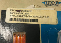 Harley Davidson Replacement Amber Light Lens DS-280155