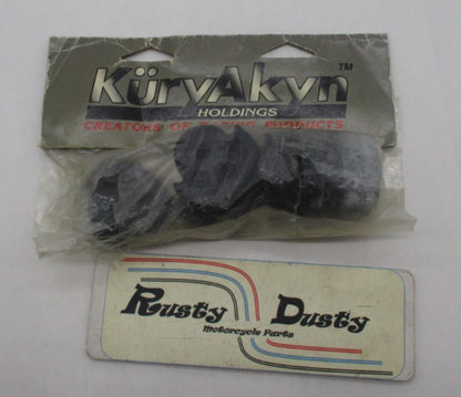 Pack of 6 Harley Davidson Kuryakyn ISO Large Peg Rubber Pads 8010