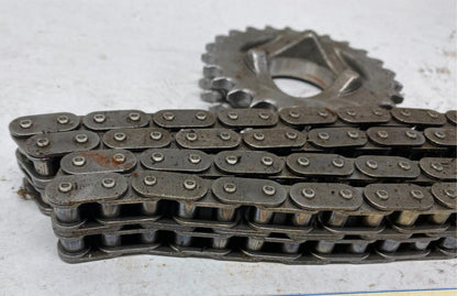 Harley Davidson Big Twin 25T Tooth Compensator Drive Sprocket & Chain