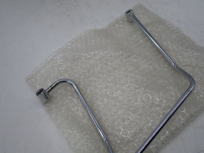 Harley Davidson Chrome Dyna Fat Bob FXD FXDB Single Saddlebag Support Bracket