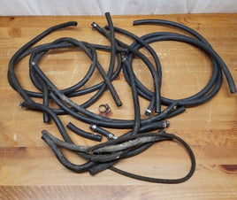 Huge lot of 1979 -1983 Shovelhead FX Gas Line Hoses Low Mileage Take offs