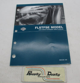 Harley Davidson Official Factory 2005 FLSTFSE Parts Catalog 99430-05