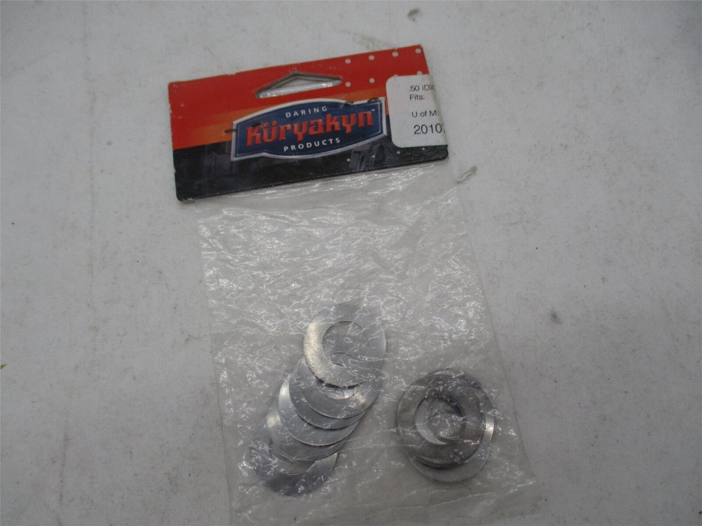 Pack of 10 Kuryakyn Chrome Motorcycle Washer 0.915 OD x .015 THK  201078