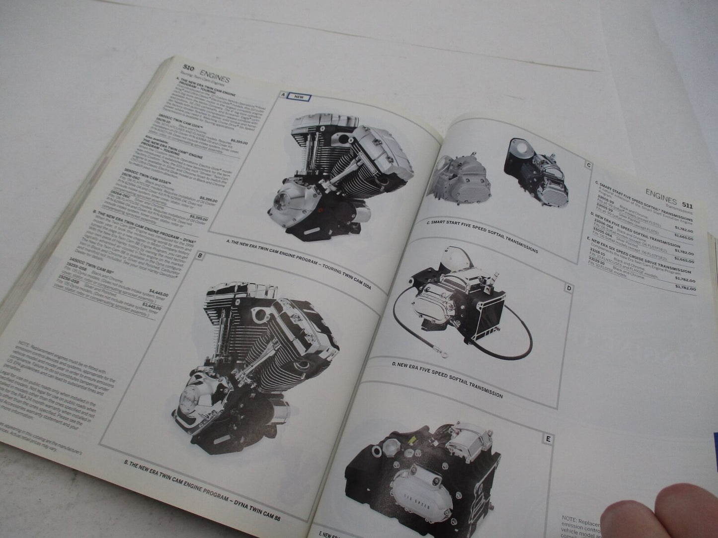 Harley Davidson 2010 Custom Motorcycle Accessories & Parts Catalog 99556-10MPA