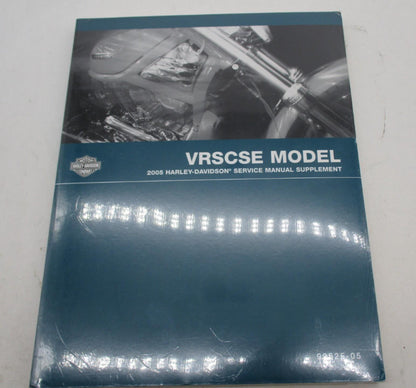 Harley Davidson Official Factory 2005 VRSCSE  Service Manual Supplement 99525-05