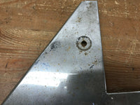 Harley Shovelhead right side chrome trim panel transmission cover plate cap