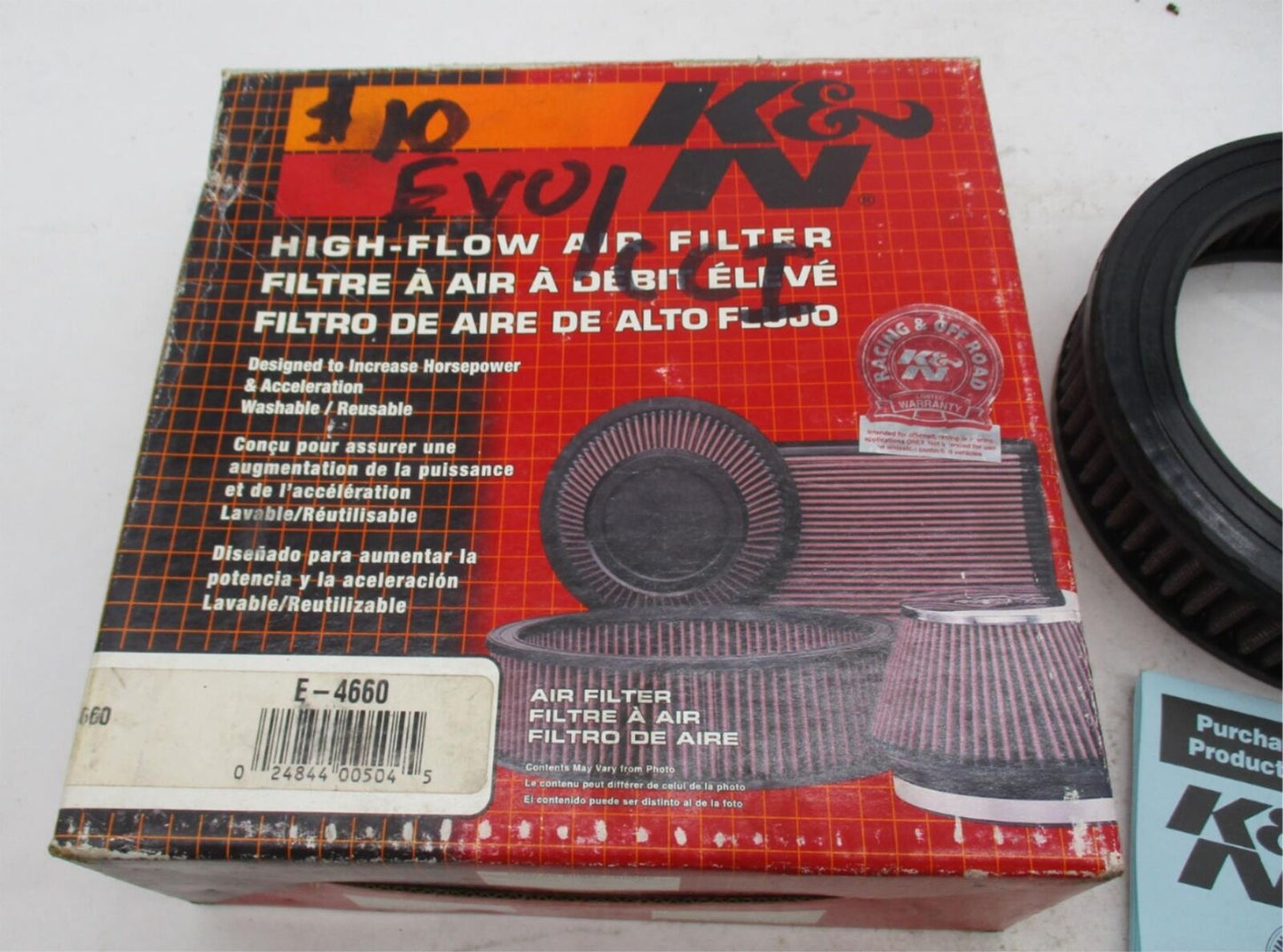 Harley K&N Air Filter For REV-TECH Housings 25023 TC88 &100 Motors E-4660