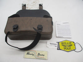 Willie & Max Double Down Motorcycle Harley Davidson Brown Tool Pouch 3510-0064