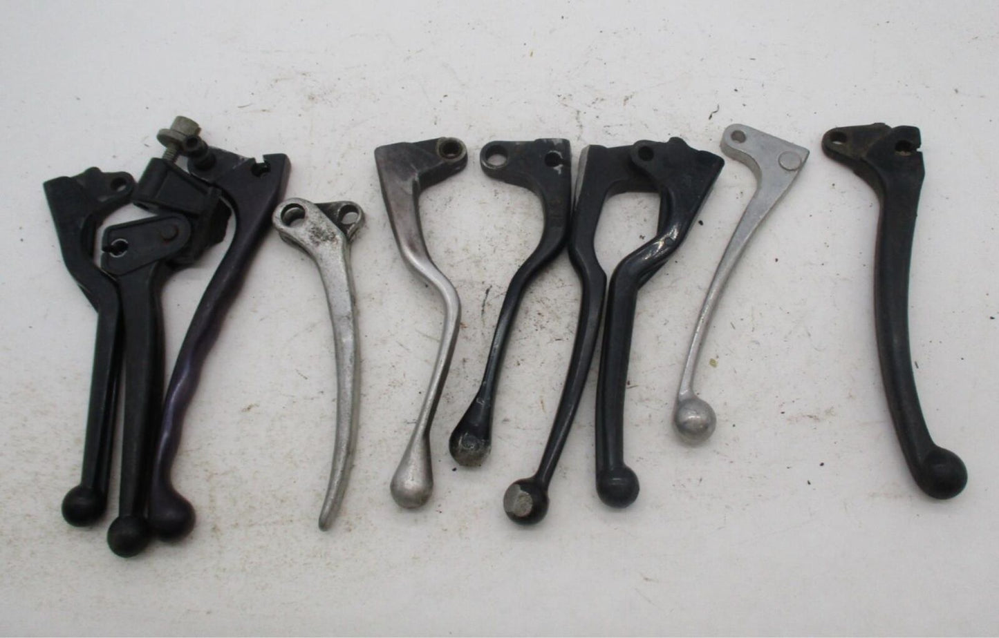 Large Mixed Lot of Vintage Motorcycle Hand Brake & Clutch Control Levers