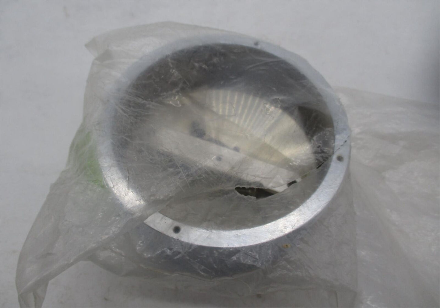 Harley Davidson Billet Chrome Gauge Mounting Bracket Cup 3.5"