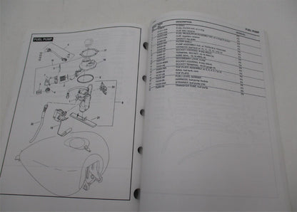 Harley Davidson Official Factory 2009 FLHTCUSE Model Parts Catalog  99428-09