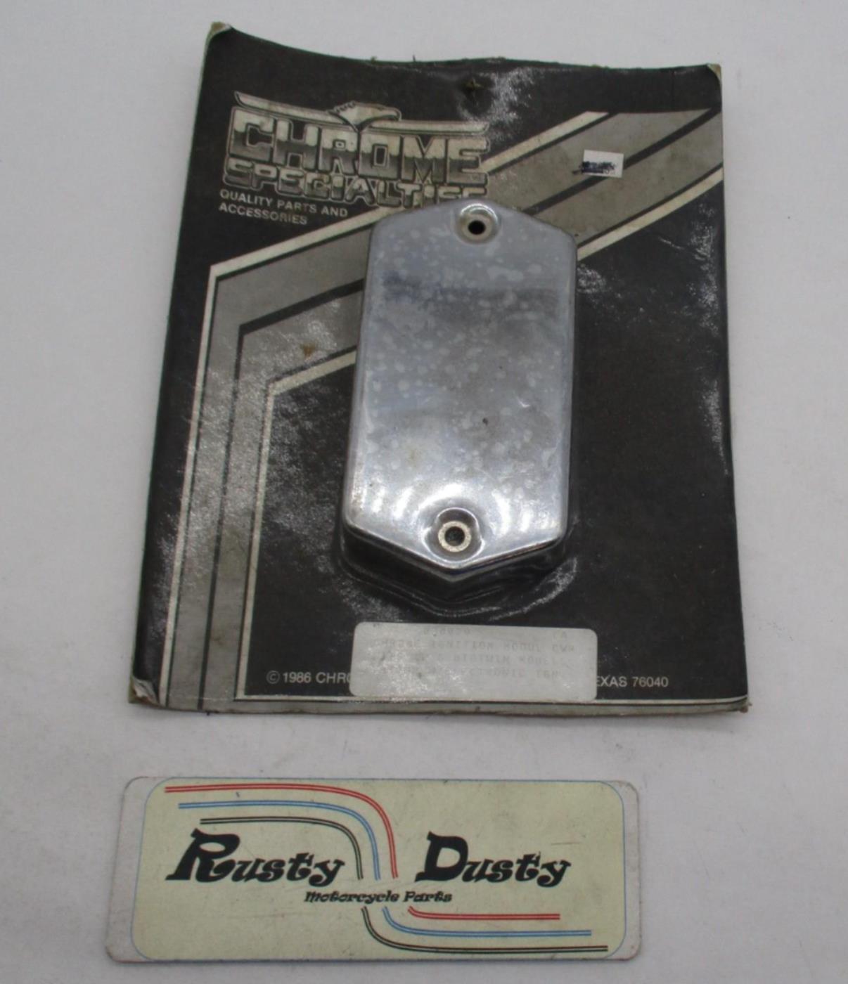 Harley Davidson Chrome Specialties Big Twin Ignition Module Cover 030029