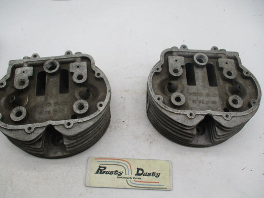 Pair of Moto Guzzi Cylinder Heads Eldorado Ambassador 13022260 13022160