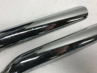 Harley Exhaust Heat Shields Staggered Dual 1984 - Up EVO Big Twin set