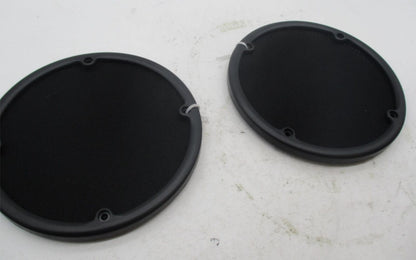 Pair of Harley Davidson Round Speaker Cover Grills 4 Hole Mount