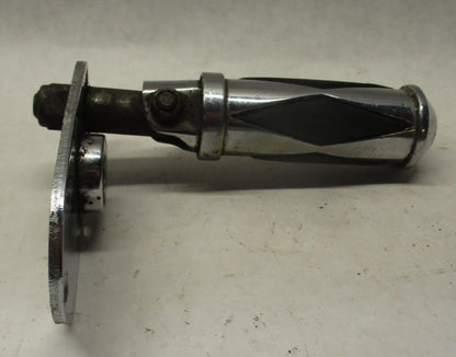 Harley Davidson Chrome Primary Inspection Cover w/ Diamond Foot Peg