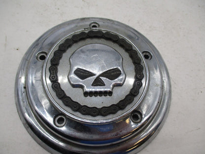 Harley Plastic OEM 08-17 Softail Willie G Skull & Chain Air Cleaner Trim 5.5"