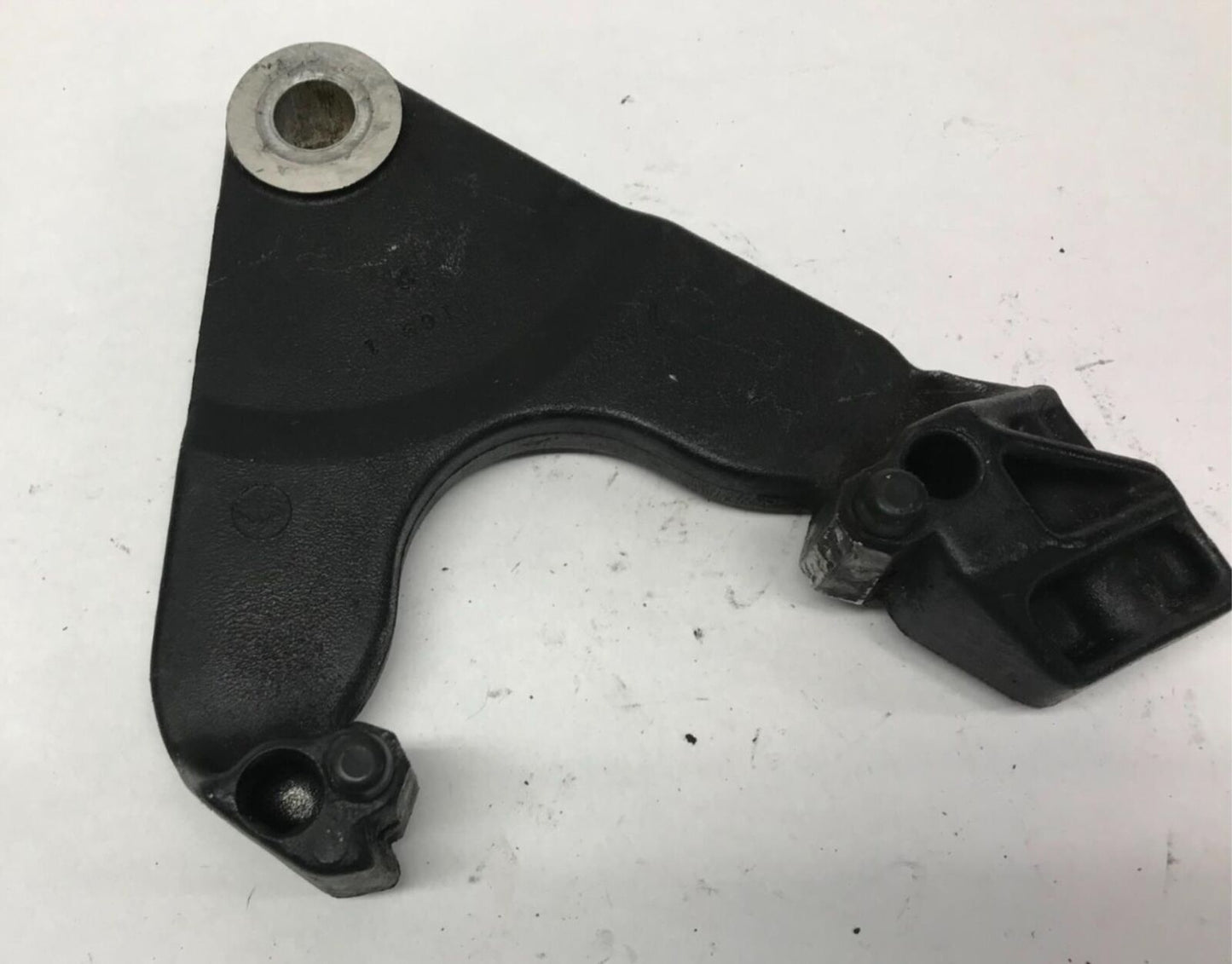 Harley Black Rear Brake Caliper Girling Mounting Bracket 91-99 Softail